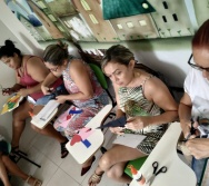 SEGUNDA AULA DO CURSO CONTANDO HISTÓRIAS COLORINDO VIDAS - TURMA 5/2019.