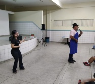 CONTAÇÃO DE HISTÓRIA NA EMEF JORGE AMADO - ESCOLA PARCERIA - ABERTURA DO PROJETO DE LITERATURA