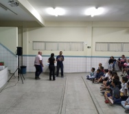 CONTAÇÃO DE HISTÓRIA NA EMEF JORGE AMADO - ESCOLA PARCERIA - ABERTURA DO PROJETO DE LITERATURA
