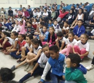 CONTAÇÃO DE HISTÓRIA NA EMEF JORGE AMADO - ESCOLA PARCERIA - ABERTURA DO PROJETO DE LITERATURA