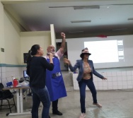 CONTAÇÃO DE HISTÓRIA NA EMEF JORGE AMADO - ESCOLA PARCERIA - ABERTURA DO PROJETO DE LITERATURA