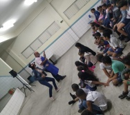 CONTAÇÃO DE HISTÓRIA NA EMEF JORGE AMADO - ESCOLA PARCERIA - ABERTURA DO PROJETO DE LITERATURA