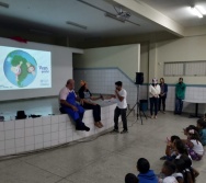 CONTAÇÃO DE HISTÓRIA NA EMEF JORGE AMADO - ESCOLA PARCERIA - ABERTURA DO PROJETO DE LITERATURA