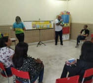 NTV - ENCONTRO PEDAGÓGICO COM PROFESSORES DA ESCOLA ANTONIO VIEIRA DE RESENDE