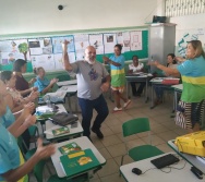 NTV - ATIVIDADE PONTUAL - ESCOLA ENÉAS FERREIRA - TIMBUÍ - ENCONTRO PEDAGÓGICO COM PROFESSORES
