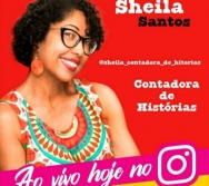 Convidados do nosso projeto online - Hoje você conta daí e Amanhã EU conto daqui (intagram)