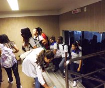 PARTICIPAÇÃO DO COLORIR NA SEMANA DE CIDADANIA E ÉTICA DO SENAI - CIVIT I - ADOLESCENTES APRENDIZ