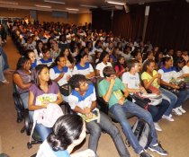 PARTICIPAÇÃO DO COLORIR NA SEMANA DE CIDADANIA E ÉTICA DO SENAI - CIVIT I - ADOLESCENTES APRENDIZ