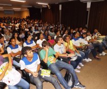 PARTICIPAÇÃO DO COLORIR NA SEMANA DE CIDADANIA E ÉTICA DO SENAI - CIVIT I - ADOLESCENTES APRENDIZ