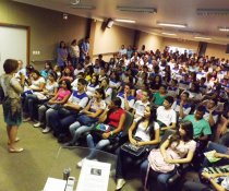 PARTICIPAÇÃO DO COLORIR NA SEMANA DE CIDADANIA E ÉTICA DO SENAI - CIVIT I - ADOLESCENTES APRENDIZ
