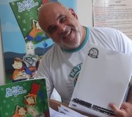 NTV 2020 - TEM ACESSO AS CRIANÇAS ATRAVÉS DO KIT LITERÁRIO NTV - ESTIMULANDO A APRENDENDIZAGEM E A LEITURA EM TEMPO DE PANDEMIA