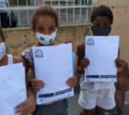 ENTREGA DOS KIT NTV - ESCOLA ANTÔNIO VIEIRA DE REZENDE - CENTRAL CARAPINA - SERRA/ES.