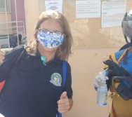 ENTREGA DOS KITS NTV NA ESCOLA  ANTÔNIO VIEIRA DE REZENDE - CENTRAL CARAPINA/SERRA