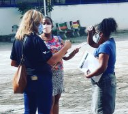 ENTREGA DOS KITS NTV NA ESCOLA  ANTÔNIO VIEIRA DE REZENDE - CENTRAL CARAPINA/SERRA
