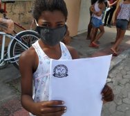 ENTREGA DOS KITS NTV NA ESCOLA  ANTÔNIO VIEIRA DE REZENDE - CENTRAL CARAPINA/SERRA