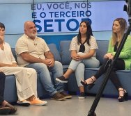 COLORIR CRIANDO VALORES PARTICIPA DO PROGRAMA EU, VOCÊ, NÓS E O TERCEIRO SETOR NA TV VITÓRIA ES