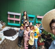 PROJETO COLORIR SUSTENTÁVEL EM AÇÃO NO CMEI VERA CALMON - ANO MANUTENÇÃO