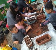 PROJETO COLORIR SUSTENTÁVEL EM AÇÃO NO CMEI VERA CALMON - ANO MANUTENÇÃO