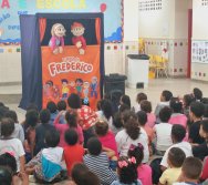 PROJETO COLORIR SUSTENTÁVEL - SHOW COM TURMA DO FREDERICO - ETAPA PEQUENOS COLETORES