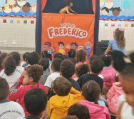 PROJETO COLORIR SUSTENTÁVEL - SHOW COM TURMA DO FREDERICO - ETAPA PEQUENOS COLETORES