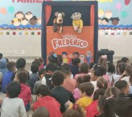 PROJETO COLORIR SUSTENTÁVEL - SHOW COM TURMA DO FREDERICO - ETAPA PEQUENOS COLETORES