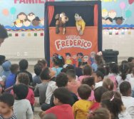 PROJETO COLORIR SUSTENTÁVEL - SHOW COM TURMA DO FREDERICO - ETAPA PEQUENOS COLETORES