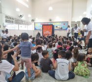 PROJETO COLORIR SUSTENTÁVEL - SHOW COM TURMA DO FREDERICO - ETAPA PEQUENOS COLETORES