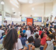 PROJETO COLORIR SUSTENTÁVEL - SHOW COM TURMA DO FREDERICO - ETAPA PEQUENOS COLETORES