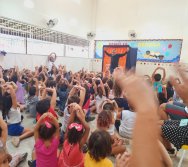 PROJETO COLORIR SUSTENTÁVEL - SHOW COM TURMA DO FREDERICO - ETAPA PEQUENOS COLETORES