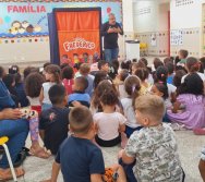 PROJETO COLORIR SUSTENTÁVEL - SHOW COM TURMA DO FREDERICO - ETAPA PEQUENOS COLETORES