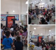 PROJETO COLORIR SUSTENTÁVEL - SHOW COM TURMA DO FREDERICO - ETAPA PEQUENOS COLETORES