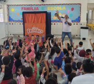 PROJETO COLORIR SUSTENTÁVEL - SHOW COM TURMA DO FREDERICO - ETAPA PEQUENOS COLETORES