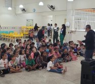 PROJETO COLORIR SUSTENTÁVEL - SHOW COM TURMA DO FREDERICO - ETAPA PEQUENOS COLETORES