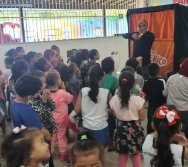 PROJETO COLORIR SUSTENTÁVEL - SHOW COM TURMA DO FREDERICO - ETAPA PEQUENOS COLETORES