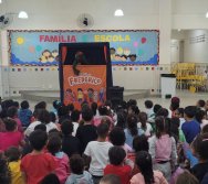 PROJETO COLORIR SUSTENTÁVEL - SHOW COM TURMA DO FREDERICO - ETAPA PEQUENOS COLETORES