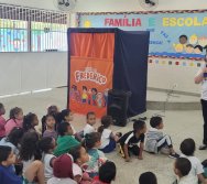 PROJETO COLORIR SUSTENTÁVEL - SHOW COM TURMA DO FREDERICO - ETAPA PEQUENOS COLETORES