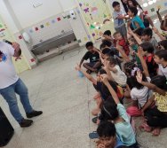 PROJETO COLORIR SUSTENTÁVEL - SHOW COM TURMA DO FREDERICO - ETAPA PEQUENOS COLETORES