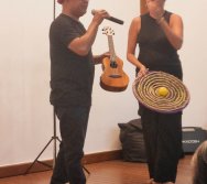 WORKSHOP LUDIMÚSICA COM MARCELO SERRALVA - COLORIR TROUXE ATRAVÉS DE UMA PARCERIA COM A VALE PROGRAMA ATITUDE AMBIENTAL