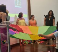 WORKSHOP LUDIMÚSICA COM MARCELO SERRALVA - COLORIR TROUXE ATRAVÉS DE UMA PARCERIA COM A VALE PROGRAMA ATITUDE AMBIENTAL