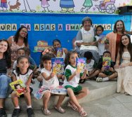 MAIS DE 400 CRIANÇAS FORAM CONTEMPLADAS COM LIVROS DOS CLÁSSICOS DA LITERATURA