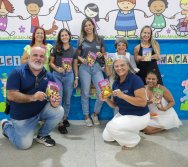 MAIS DE 400 CRIANÇAS FORAM CONTEMPLADAS COM LIVROS DOS CLÁSSICOS DA LITERATURA