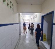 PROJETO COLORIR SUSTENTÁVEL EM AÇÃO NO CMEI SILVESTRE - VISITA TÉCNICA