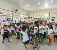 PROJETO COLORIR SUSTENTÁVEL - START COM SHOW DE BONECOS - ETAPA COMPOSTEIRA - PRESENÇA VIP DO  TIO DIU - CMEI SILVESTRE