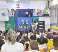 PROJETO COLORIR SUSTENTÁVEL - START COM SHOW DE BONECOS - ETAPA COMPOSTEIRA - PRESENÇA VIP DO  TIO DIU - CMEI SILVESTRE