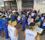 PAA - PASSEATA AMBIENTAL NA COMUNIDADE DE NAQUE - ESCOLA PEDRO FERNANDES