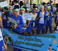 PAA - PASSEATA AMBIENTAL NA COMUNIDADE DE NAQUE - ESCOLA PEDRO FERNANDES