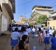 PAA - PASSEATA AMBIENTAL NA COMUNIDADE DE NAQUE - ESCOLA PEDRO FERNANDES