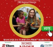 MASCOTE PROJETO COLORIR SUSTENTÁVEL PREMIADO - PARCERIA COM A EMPRESA ELKEM