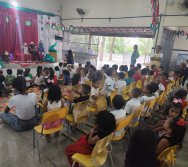 CHEGADA DE PAPAI NOEL - CMEI REGIONAL SILVESTRE