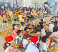 CHEGADA DE PAPAI NOEL - CMEI REGIONAL SILVESTRE